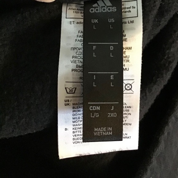 ADIDAS MENS BLACK JOGGING PANTS #33 - Picture 3 of 6